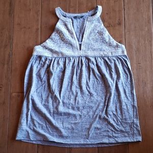 THML Gray-Blue Women's Top